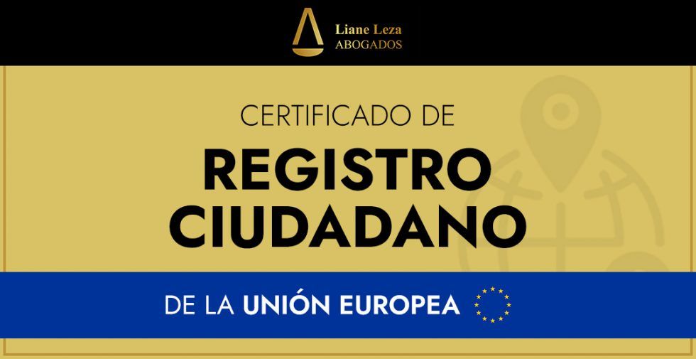 Certificado de registro de ciudadano de la Unión TARJETA VERDE Liane Leza Abogados Certificado de registro de ciudadano de la Unión TARJETA VERDE Liane Leza Abogados