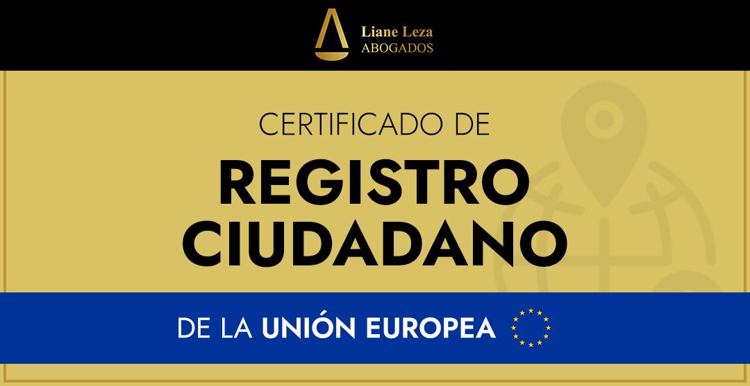 Certificado de registro de ciudadano de la Unión –  TARJETA VERDE