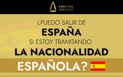 ¿Puedo salir de España si estoy tramitando la nacionalidad española?