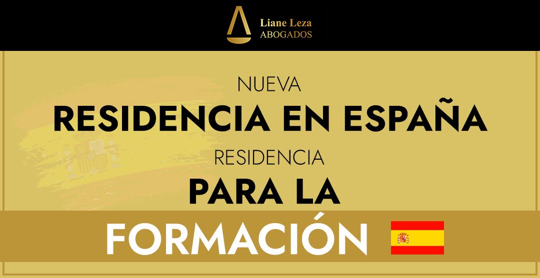 Nueva residencia en España. Residencia para la formación